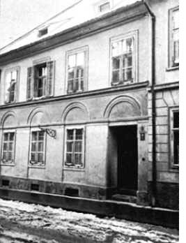In diesem Haus (in Graz) ist Jakob Lorber am 24.09.1864 in seinem 64. Lebensjahr zum himmlischen Vater heimgekehrt.